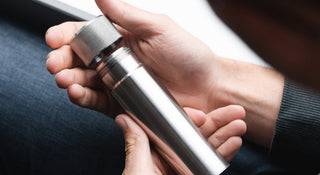 Wingback - 100ml Hip Flask (Steel) - KOHEZI