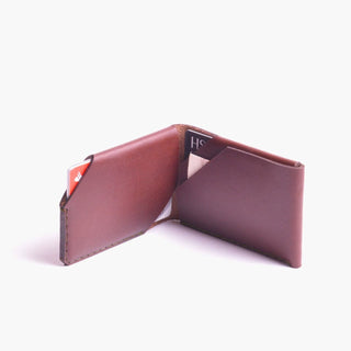 Wingback - Card Wallet (Chestnut) - KOHEZI