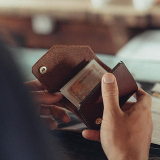 Wingback - Cash Wallet (Chestnut) - KOHEZI