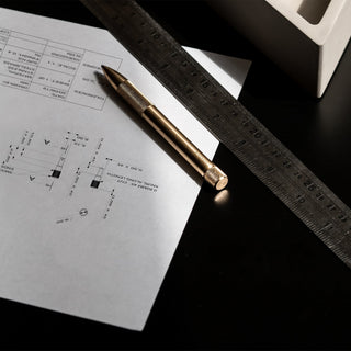 Wingback - Mechanical Pen (Brass) - KOHEZI