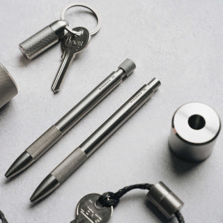 Wingback - Mechanical Pen (Titanium) - KOHEZI