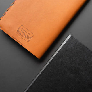 Wingback - Refillable Notebook (Charcoal) - KOHEZI