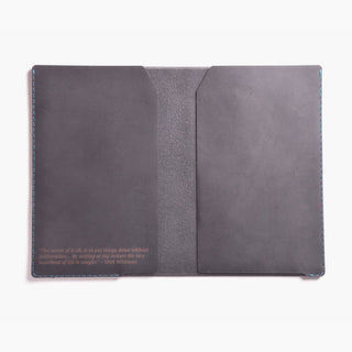 Wingback - Refillable Notebook (Charcoal) - KOHEZI