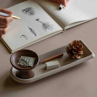 YSTUDIO - Classic Reflect Eco Leather Tray (L/S) - KOHEZI