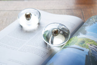 YSTUDIO - Classic Renaissance Glass Paperweight (Dew Glow) - KOHEZI