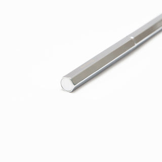 YSTUDIO - Classic Revolve Ballpoint Pen Slim (Shiny Silver) - KOHEZI