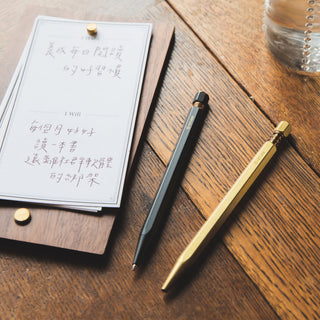 YSTUDIO - Classic Revolve Ballpoint Pen Spring (Brass) - KOHEZI