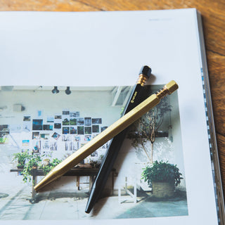 YSTUDIO - Classic Revolve Ballpoint Pen Spring (Brass) - KOHEZI