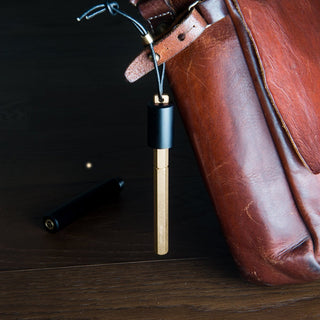 YSTUDIO - Classic Revolve Portable Fountain Pen (Brass) - KOHEZI