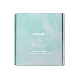 YSTUDIO - Verdant Aroma Stone ＆ RESPIRE SERENITY Essential Oil Set - KOHEZI