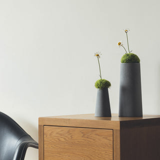 22STUDIO - Superellipse Small Vase (Concrete Gray) - KOHEZI