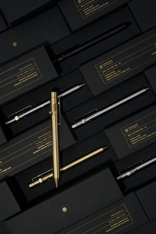Inventery - Bolt Action Pen V.02 (Brass)-KOHEZI