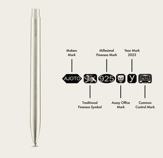 Ajoto - The Pen (925 Sterling Silver) - KOHEZI