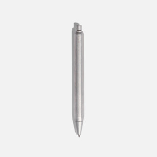 Before Breakfast - Onigiri Ballpoint Pen (Silver Raw) - KOHEZI