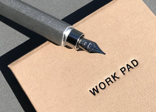Before Breakfast - Onigiri Fountain Pen (Gunmetal Grey Raw) - KOHEZI
