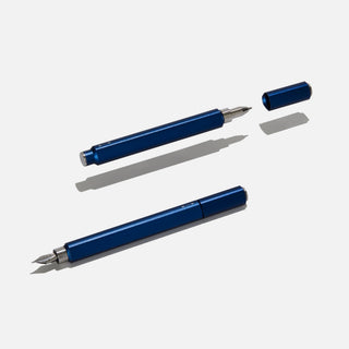 Before Breakfast - Onigiri Fountain Pen (Space Blue) - KOHEZI
