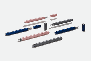 Before Breakfast - Onigiri Fountain Pen (Space Blue) - KOHEZI