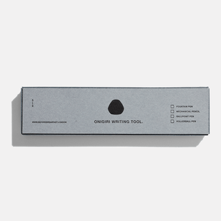 Before Breakfast - Onigiri Rollerball Pen (Anthracite Grey) - KOHEZI