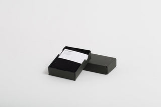 Claustrum - Card Case Serve (Leather Black Out Finish) - KOHEZI