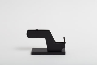 Claustrum - Magnetic Tape Dispenser Base Plate (Black Leather) - KOHEZI