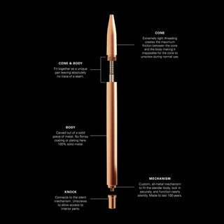 Modern Fuel - Click Pen (Bronze) - KOHEZI