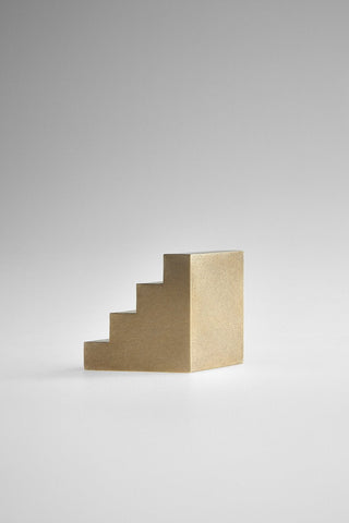 Studiokyss - Brass Staircase Paperweight - KOHEZI