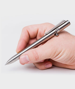 Tactile Turn - Bolt Action Pen (Titanium) - KOHEZI
