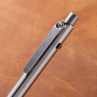 Tactile Turn - Side Click Pen (Titanium) - KOHEZI