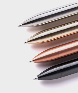 Tactile Turn - Side Click Pen (Titanium) - KOHEZI