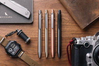 Tactile Turn - Side Click Pen (Zirconium) - KOHEZI