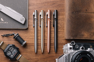 Tactile Turn - Slim Bolt Action Pen (Zirconium) - KOHEZI