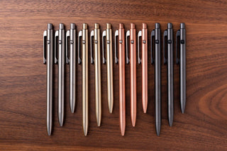 Tactile Turn - Slim Side Click Pen (Bronze) - KOHEZI