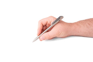 Tactile Turn - Slim Side Click Pen (Titanium) - KOHEZI