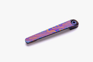 Tactile Turn - Titanium Damascus Clip - KOHEZI