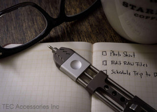 TEC Accessories - Ko - Axis Rail Pen (Titanium) - KOHEZI