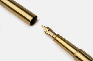 TOOLS to LIVEBY - Fountain Pen (Brass) - KOHEZI