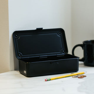 TOYO STEEL - Trunk Shape Toolbox T - 190 BK (Black) - KOHEZI