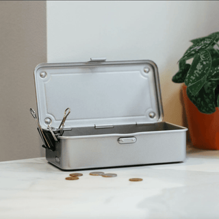 TOYO STEEL - Trunk Shape Toolbox T - 190 SV (Silver) - KOHEZI
