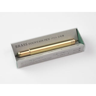 TRAVELER'S COMPANY - Brass Fountain Pen - KOHEZI