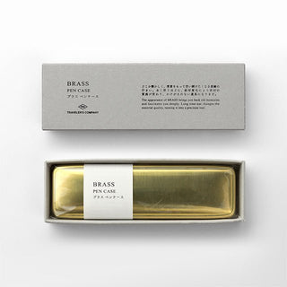 TRAVELER'S COMPANY - Brass Pen Case - KOHEZI