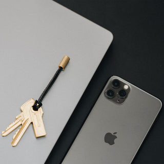 Wingback - Key Fob (Brass) - KOHEZI