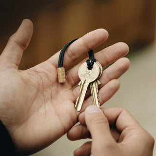 Wingback - Key Fob (Brass) - KOHEZI