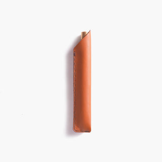 Wingback - Leather Pen/Pencil Sleeve (Whisky) - KOHEZI
