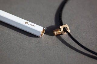 YSTUDIO - Classic Revolve Portable Ballpoint Pen (White) - KOHEZI