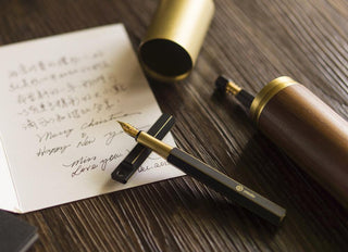 YSTUDIO - Classic Revolve Portable Fountain Pen (Black) - KOHEZI