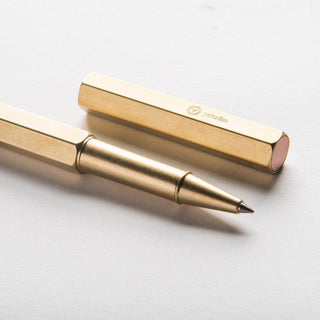 YSTUDIO - Classic Revolve Rollerball Pen (Brass) - KOHEZI