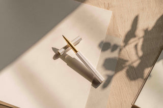 YSTUDIO - Classic Revolve Rollerball Pen (White) - KOHEZI
