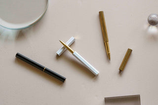 YSTUDIO - Classic Revolve Rollerball Pen (White) - KOHEZI