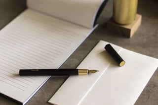 YSTUDIO - Resin Fountain Pen (Black) - KOHEZI