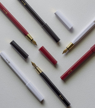 YSTUDIO - Resin Fountain Pen (Black) - KOHEZI